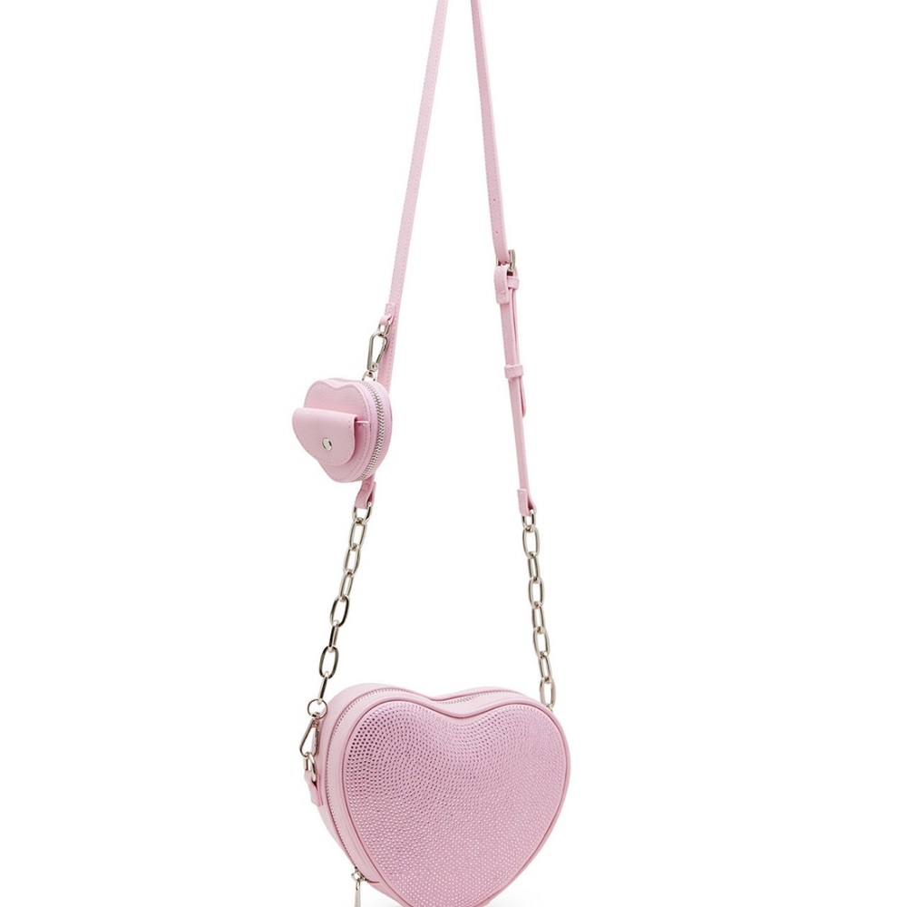 PINK HEART PURSE